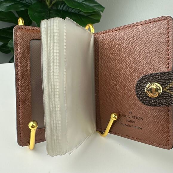 💎✨Authentic Louis Vuitton Monogram Credit Card Photo Holder - Picture 3 of 4